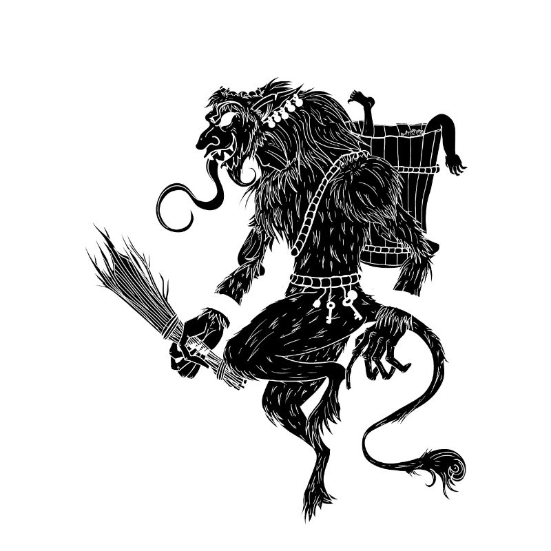Idée de cadeau de Noël personnalisé Krampus Devil