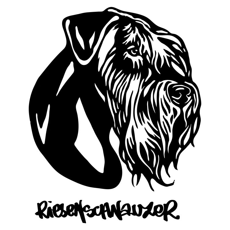 RIESENSCHNAUZER withoutBackground text