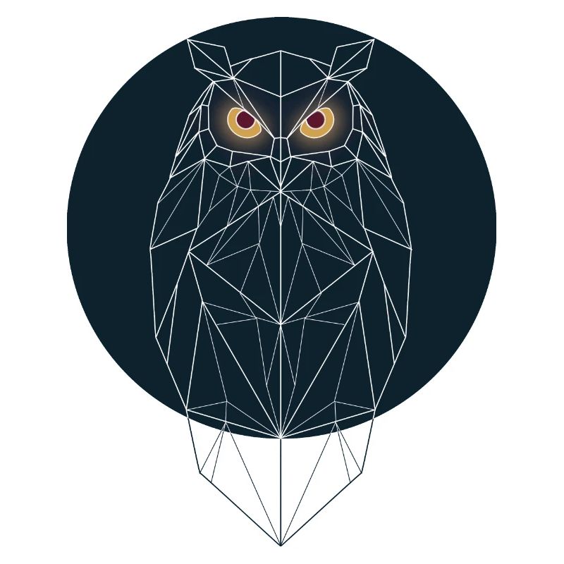 geometric owl