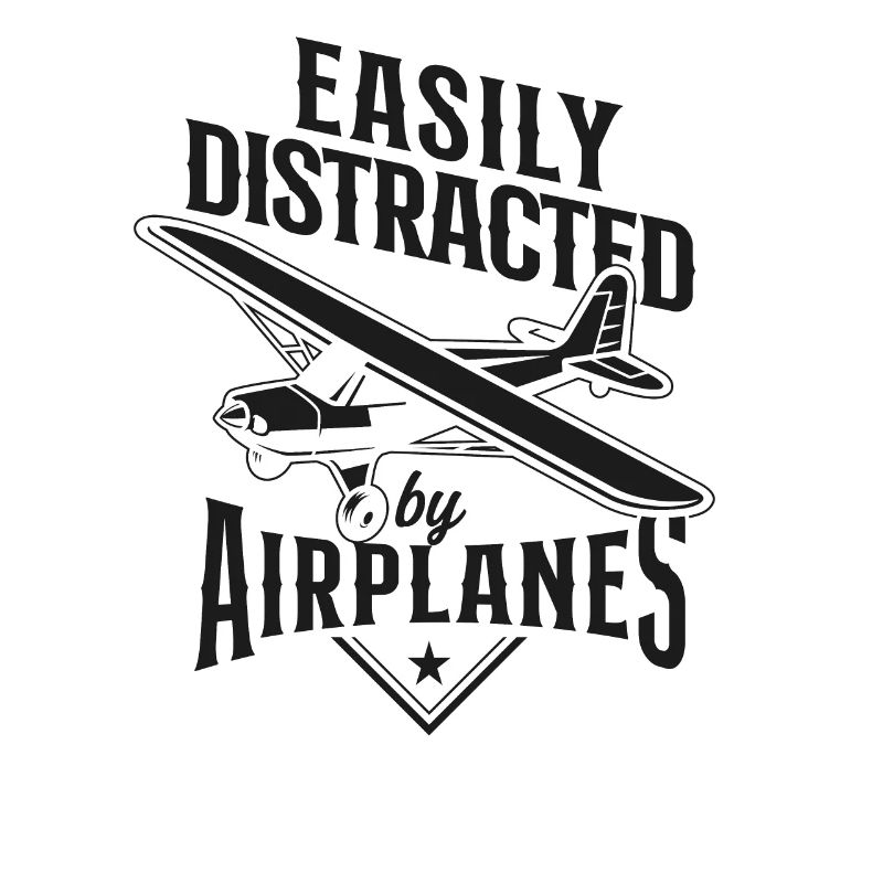 Airplane Pilot Vintage Easily