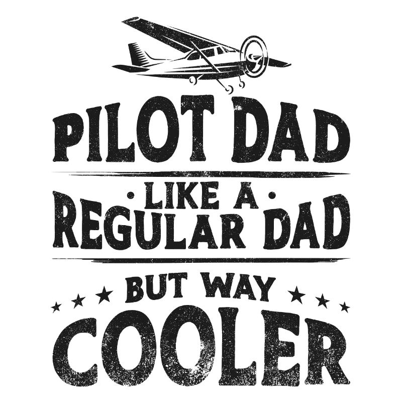 Airplane Pilot Dad Father Vintage