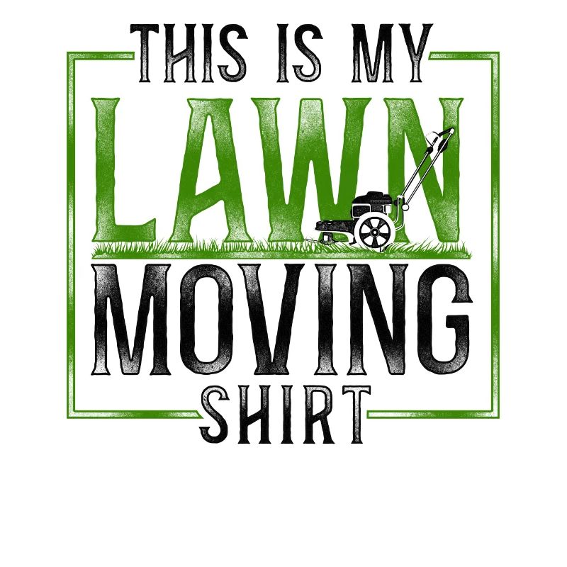 Lawn Mower Mowing Dad Father