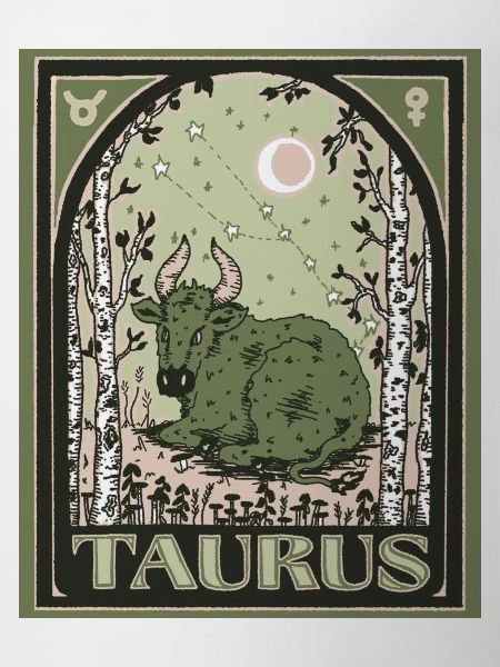 Taurus zodiac symbol
