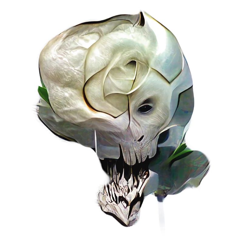 Skull Rose