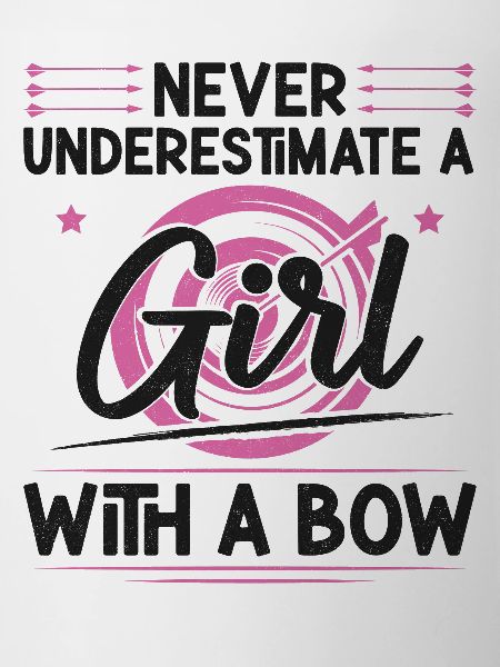 Archery Bow Archer Girl Never
