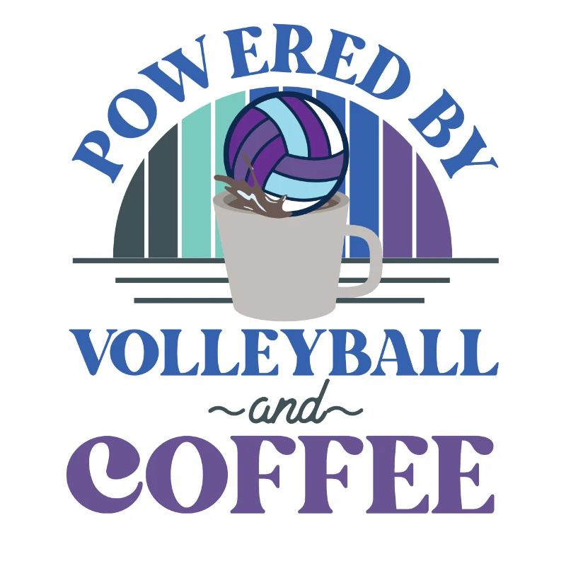 Volleyball Player Team Coffee