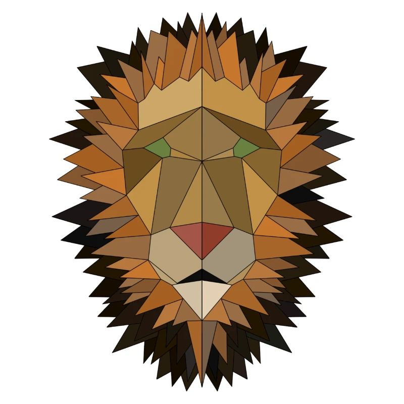 Lion geometric
