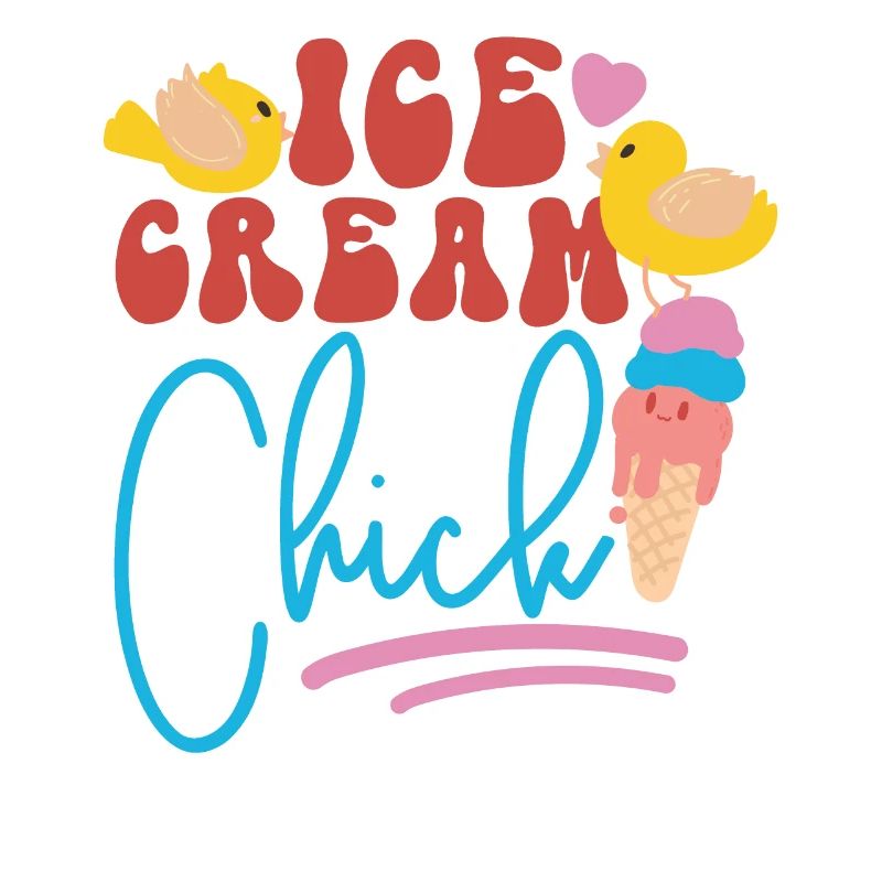 Crème glacée Cône de poulet Crème glacée