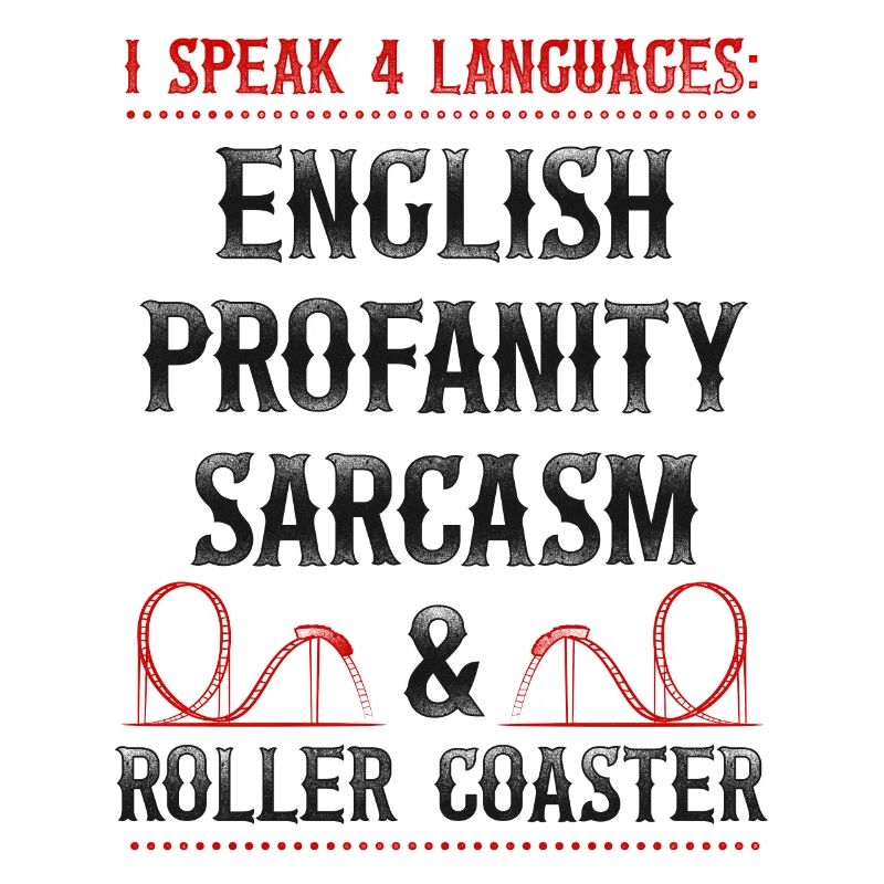 Roller Coaster Vintage I Speak 4