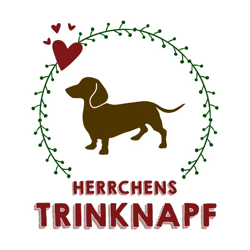 Herrchens Trinknapf Dackel
