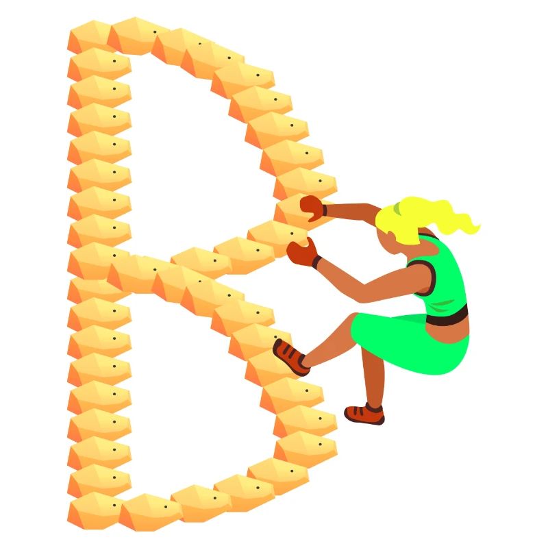 Klettern, Boulder, Sportklettern, Kletterwand, Top
