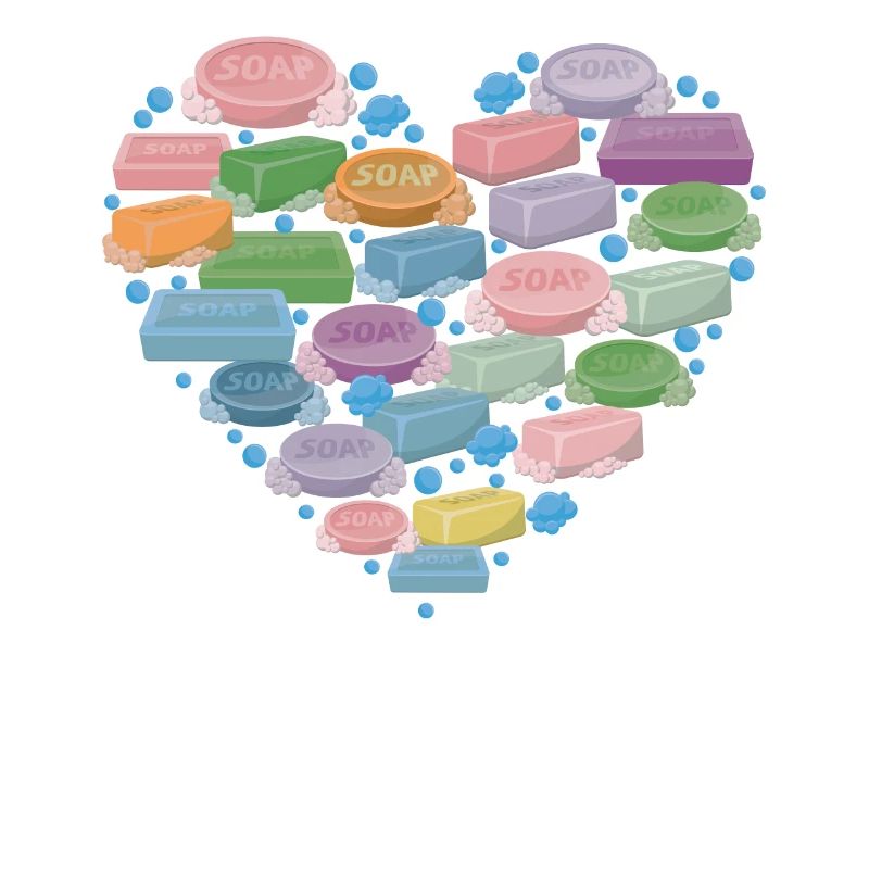 Soap Making Crafting Heart