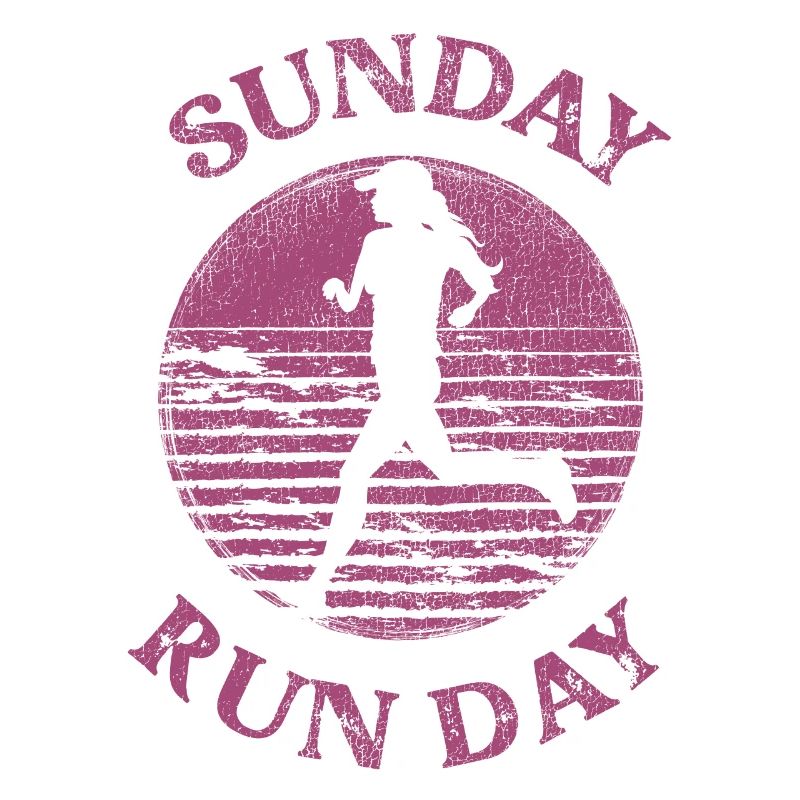 Running Runner Half Marathon Retro