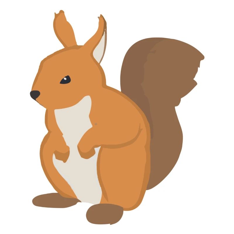 Squirrel Illustration Gift Idea