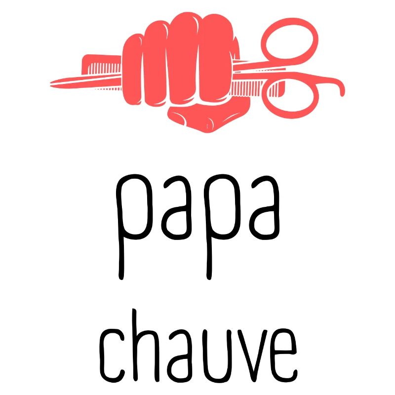 papa chauve