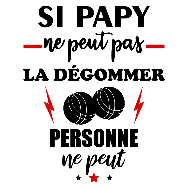 Si papy ne peut pas la dégommer, pétanque