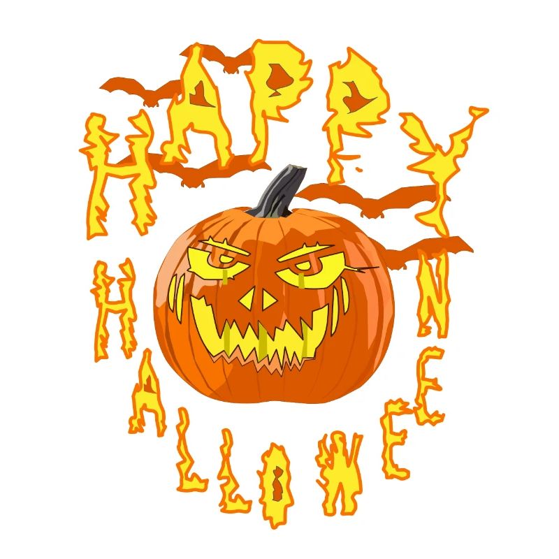 Joyeux Halloween avec Evil Pumpkin