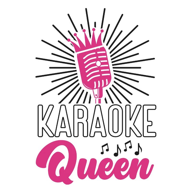 Karaoke Singer 80s Retro Karaoke