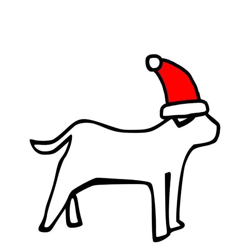 Chien de Noël
