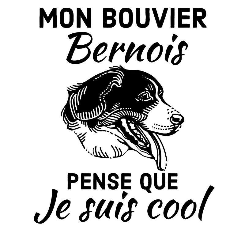 Chien doux bouvier bernois