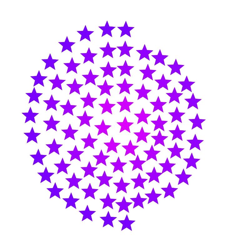 Sterne rosa lila pink Geschenkidee violett
