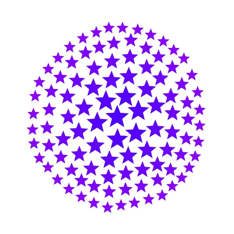 Étoiles rose violet idée cadeau rose violet