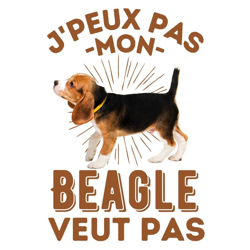 Chien de race beagle