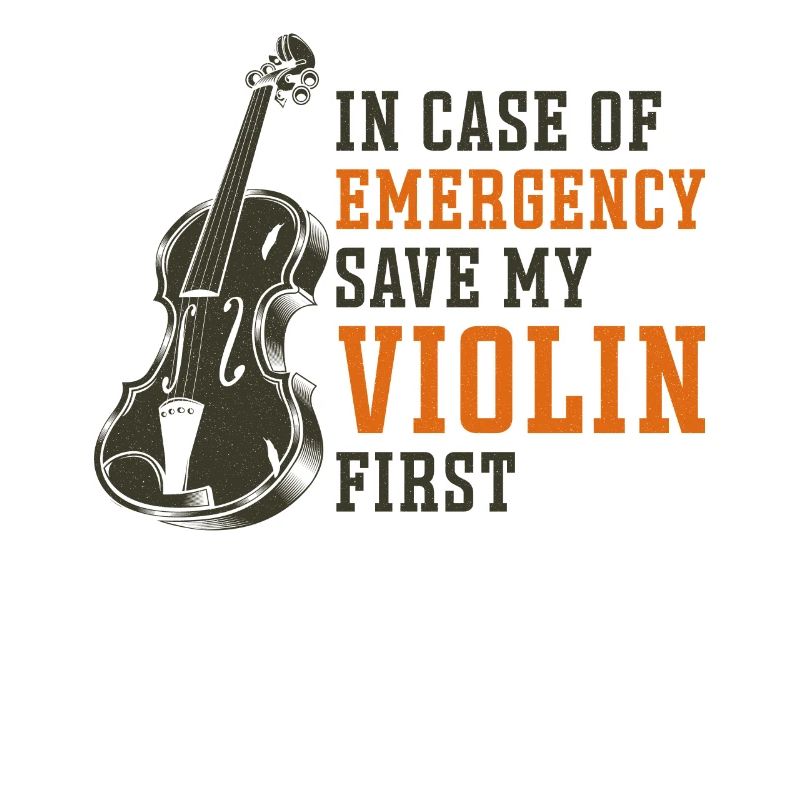 Violoniste en cas de