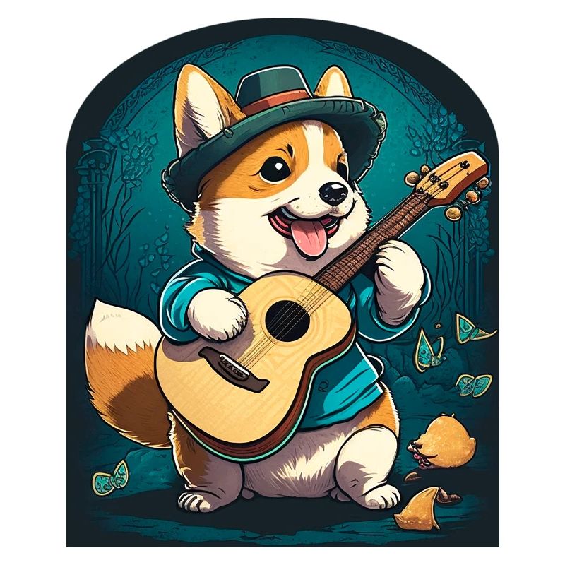Corgi Bard