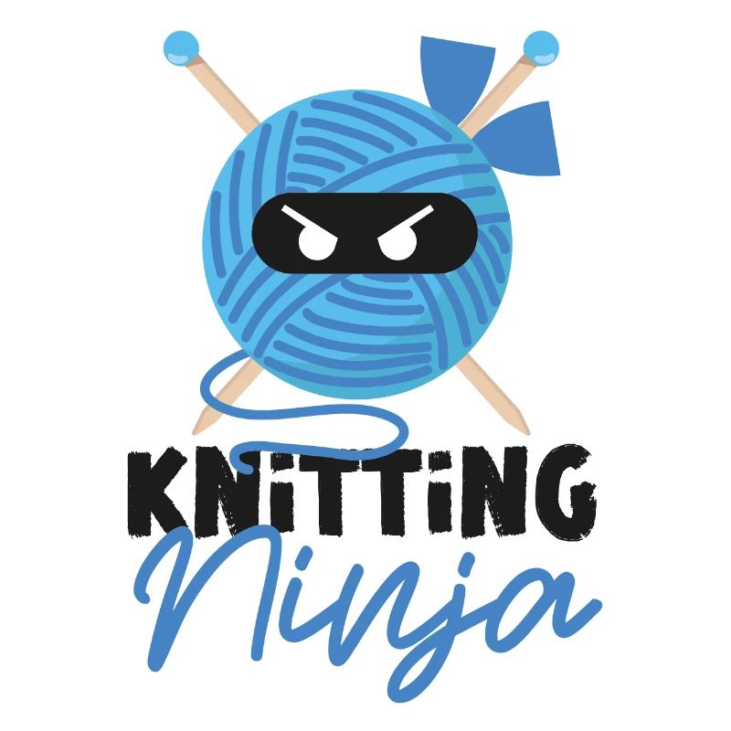 Knitting Knitter Ninja Knitting
