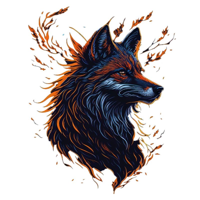 Wolf Kunstwerk