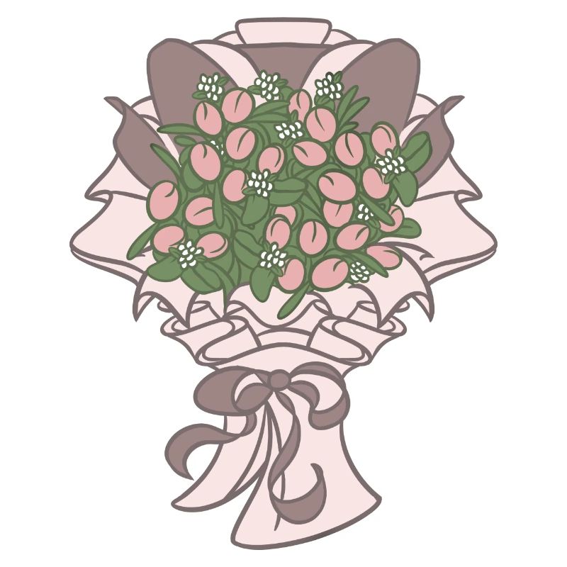 Beau bouquet de fleurs