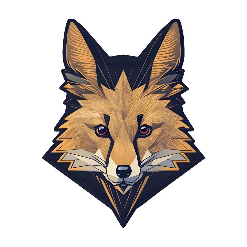 Simple tête de renard