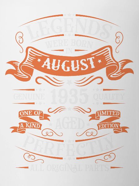 August 1935 Birthday Man