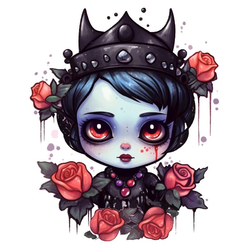 Cute Gothic Queen