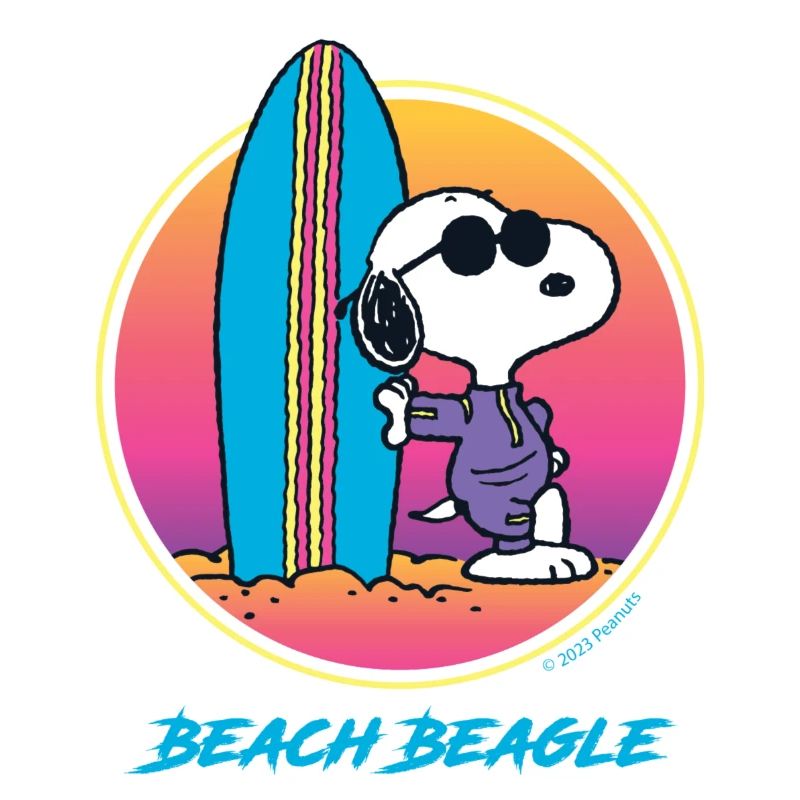 Peanuts Snoopy Beach Beagle
