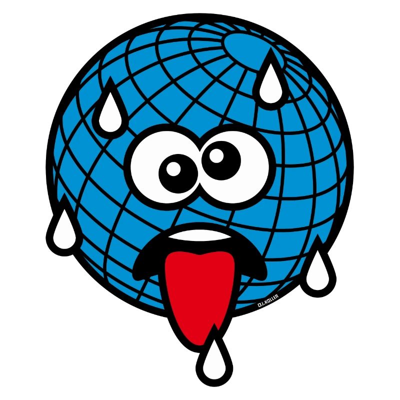 Emoticon / Climate Change / Warming / Earth Day 4C