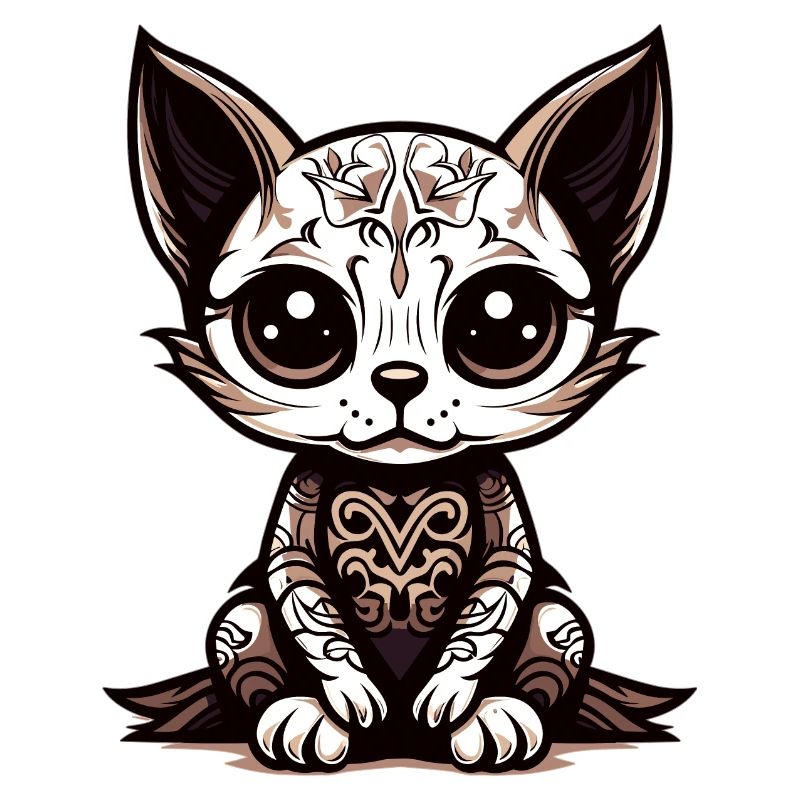 Mexikanische Ringelblume Katze 1