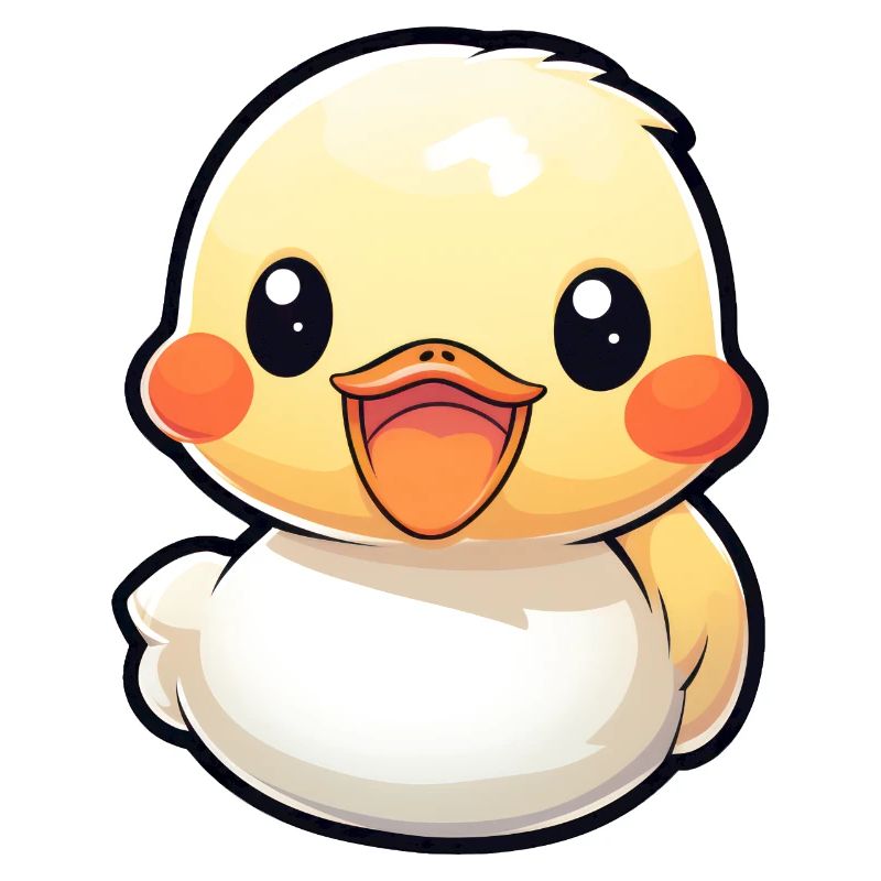 cute little duck