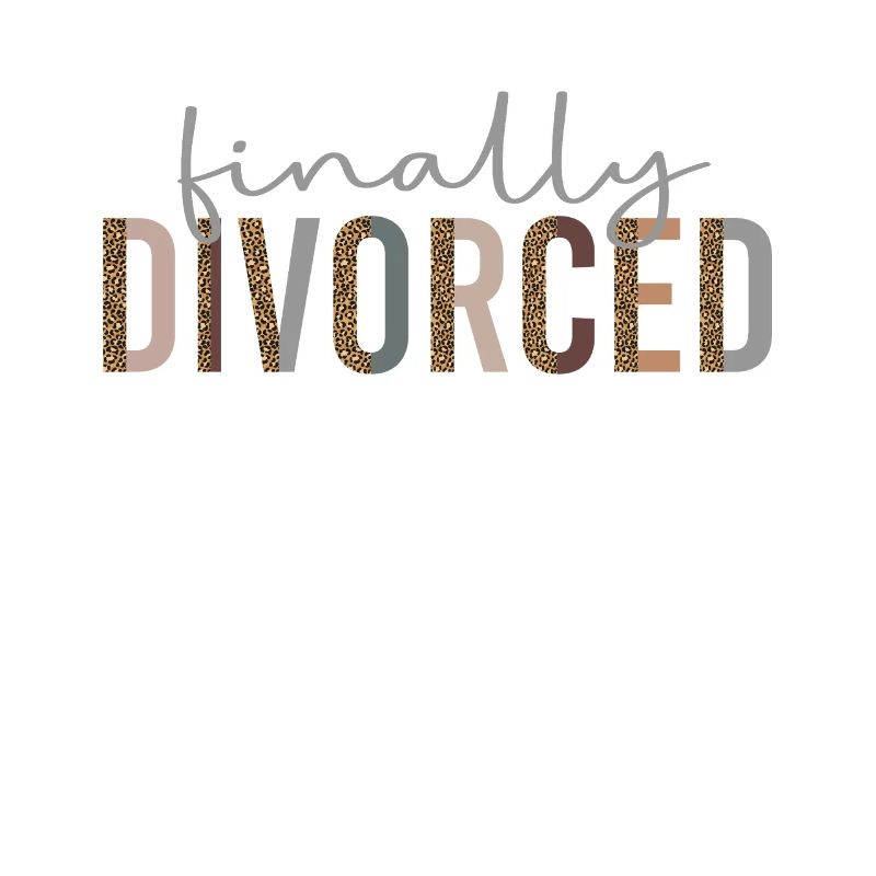 Happy Divorce Party Leopard