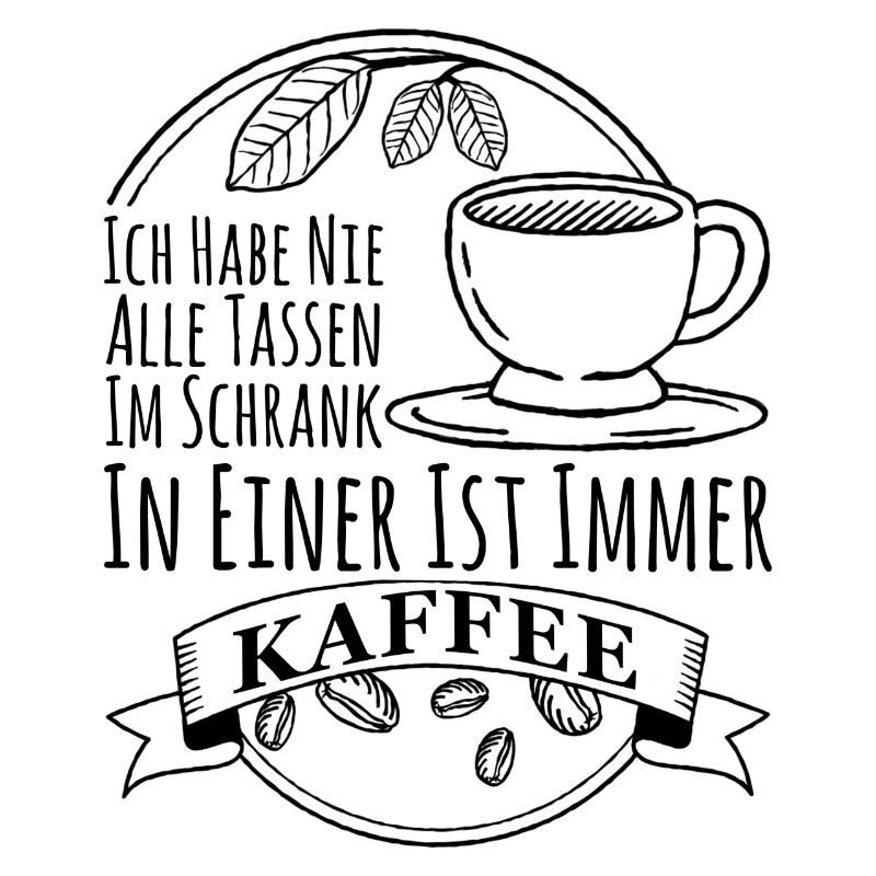 Crazy about coffee - never have all the cups in the cupboard
