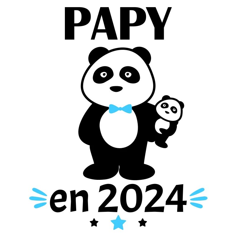 Papy en 2024, annonce grossesse, famille