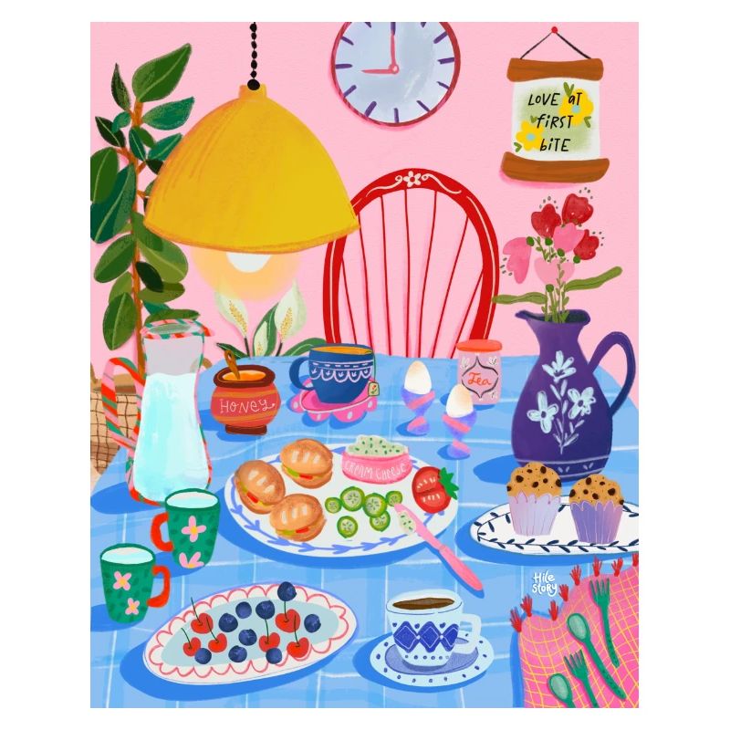 Breakfast At The Table