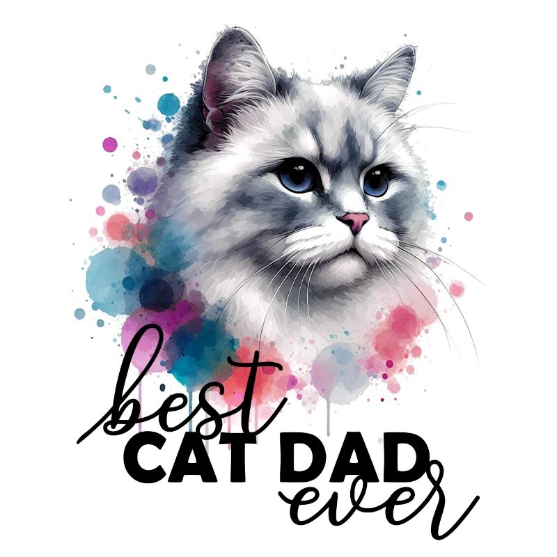 Bester Katzenpapa Katze