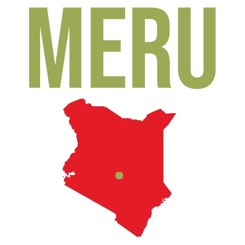 Souvenir Meru Rouge Vert