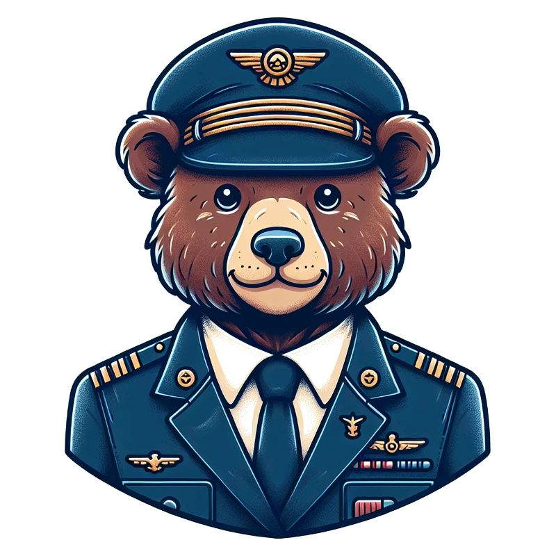 Cute Bear Pilot