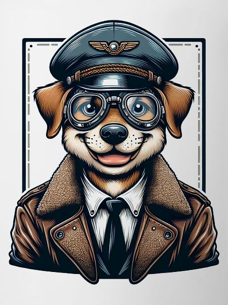 Cute Dog Pilot