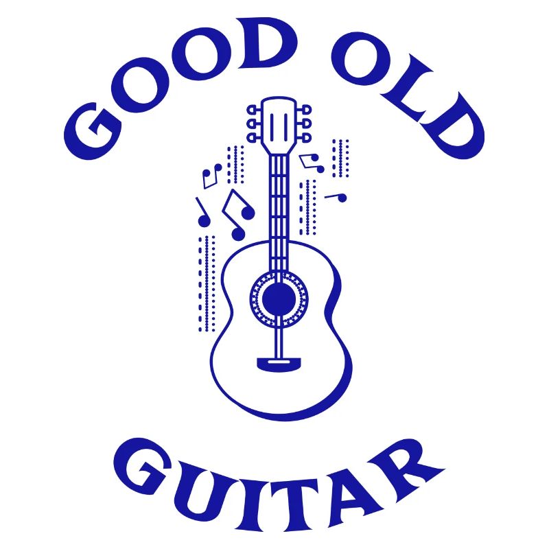 Good Old Guitar (blau)