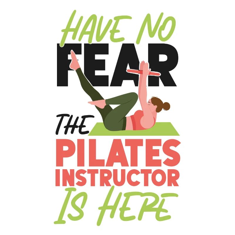 Instructeur de Pilates Enseignant N’ont Pas