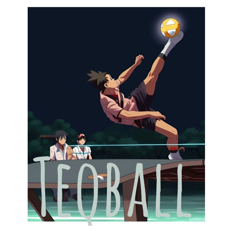 Teq, Sport, Graffiti, anime, illustration
